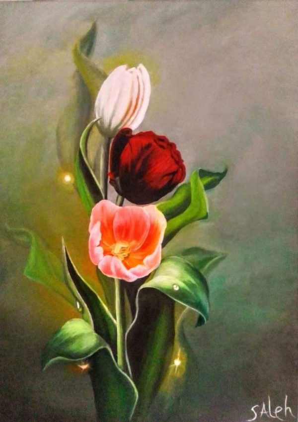 70×70سم  الوان زيتية على قماش كانڤس