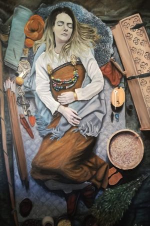 160×100سم  الوان زيتية على قماش كانڤس