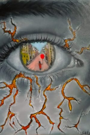 60×44سم  الوان زيتية على قماش كانڤس